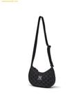  Túi Đeo Vai MLB Diamond Monogram Denim JQD Hobo Bag New York Yankees 3ABQMV45N-50BKS (Màu Đen) 