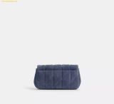  Túi Đeo Chéo Coach Tabby Chain Crossbody Bag 19 With Quilting Light Denim CCD85 