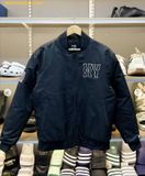  Áo Khoác Bomber New Era Varsity Jacket NY Đen 