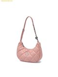  Túi Đeo Vai MLB Basic Quilted PU Hobo Bag LA Dodgers L.Pink 3ABQBQ16N-07PKL 