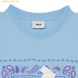  Áo Phông MLB Paisley Big Logo One-Point Short-Sleeve T-Shirt LA (L.SKY BLUE) 3ATSI0133-07SBL 
