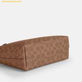  Túi Tote Coach Fiona Zip Tote Bag In Signature Canvas Carnation CBT18 - Maple 