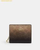  Ví Gập Coach Snap Wallet In Signature Jacquard Wallets 
