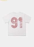  Áo Phông Badblood Sun Faded 2 1/2 T-Shirt - White w-tee24-111 