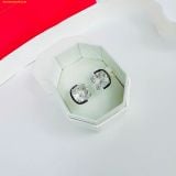  Bông Tai, Khuyên Tai Swarovski Harmonia stud earrings Cushion cut, White, Mixed metal finish 5600943 