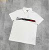  Áo Polo Tommy Hilfiger Polo Logo Faixa Regular T-shirt Trắng 