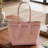  Túi Đeo Tote Michael Kors Large Carson tote bag with our exclusive logo Dusty Rose 