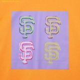  Áo Phông MLB Pop Art Graphic Overfit Short Sleeve T-Shirt SF (Orange) 3ATSL0233-14ORS 
