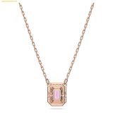 Dây Chuyền Swarovski Una necklace Purple, 18K rose gold finish 5640291 