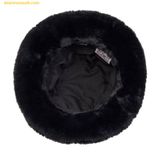  Mũ Bucket Lông MLB Fur Bucket Hat 3AHTF0936-50BKS Đen 