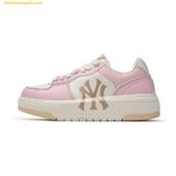  Giày Thể Thao MLB Chunky Liner Basic New York Yankees Pink 3ASXCLB3N-50PKS 