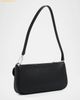  Túi Đeo Vai Michael Kors Zoe Small Rhinestone Suede Pochette Shoulder Bag Black 