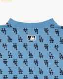  Áo Sweat MLB Classic Monogram Front Pattern Jacquard Overfit Man-to-Man LA 3AMTM0334 