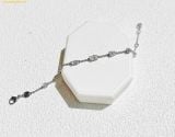  Lắc Tay Swarovski Mesmera bracelet Mixed cuts, Scattered design, White, Rhodium plated 5661530 