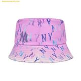  Mũ Bucket MLB Gradient Monogram Bucket Hat New York Yankees - 3AHTM0933-50VOS - Pink 