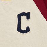  Áo Khoác Cardigan MLB Varsity Cleveland Guardians 3FKCV0134-45WIS Màu Đỏ 