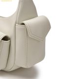  Túi Đeo Vai MLB Multi Pocket Cargo Bag New York Yankees Cream 3ABQBV25N-50CRS Trắng Kem 