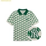  Áo Polo MLB Women's Classic Monogram Allover Pattern Carat NY (Neon Green) 3FPQM0233-50GNN 