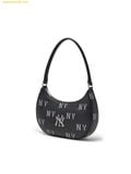  Túi Đeo Vai MLB Classic Monogram Embossed New York Yankees Hobo Bag 3ABQM016N-50BKS Đen 