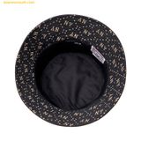  Mũ Bucket MLB Bucket Hat Monogram Series New York Yankees 3AHTM103N-50BKS Đen 