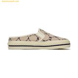  Dép Sục MLB Mule Dia Monogram New York Yankees Beige 3AMUMDB2N-50BGS 