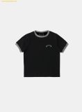  Áo Bad Blood Cosmo Reflective Ringer T-Shirt - Black w-tee25-095 