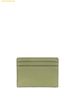  Ví Thẻ Michael Kors Large Reed grained leather card holder Light Sage Green 35S3G6RD3L 