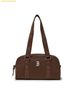 Túi Đeo Vai MLB Basic Sportive Tote Bag Boston Red Sox Neon Brown 3AORA016N-43BRN