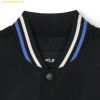  Áo Khoác Bomber MLB Wool Wappen Varsity Jacket NY (Black) - 3AJPV0241-50BKS Đen 