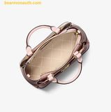  Túi Xách Michael Kors Reed Small Pebbled Leather Satchel 35F4G6RS1T Hồng 