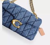  Túi Đeo Vai Coach Tabby Shoulder Bag 26 With Quilting CR704 Indigo 