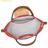  Túi Tote Longchamp Le Pliage Original Size M Tote bag Tomato - Recycled canvas - L2605089P94 