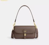  Túi Đeo Vai Coach Hadley Shoulder Bag Dark Stone CY683 