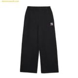  Quần Dài MLB Women's Varsity High-Waist Wide Pants NY (Black) 3FPTV0134-50BKS 