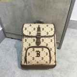  Balo MLB Diamond Monogram Jacquard Boston Red Sox Backpack 7ABKMD65N-43BRS Màu Begi 