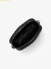  Túi Đeo Chéo Michael Kors Jet Set Small Pebbled Leather Camera Crossbody Bag Black 