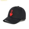 Mũ Lưỡi Trai MLB Heart Structured Ball Cap Boston Red Sox 3ACPH013N-43BKS - Đen Tim Đỏ