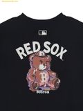  Áo Phông MLB Oversized short-sleeve T-shirt featuring Mega Bear back graphic Boston Red Sox Black 3ATSE0263-43BKS 