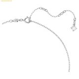  Dây Chuyền Swarovski Una necklace Octagon cut, Blue, Rhodium plated 5640289 