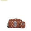  Túi Đeo Chéo MLB Monogram Mini Crossbody Boston Red Sox D.Brown 3ACRS012N-43BRD 