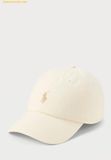  Mũ Lưỡi Trai Polo Ralph Lauren The Iconic Cotton Chino Ball Cap 59 Parchment Cream 