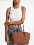  Túi Tote Michael Kors Bolso tote Marilyn mediano de piel saffiano Luggage 30S2G6AT2L 