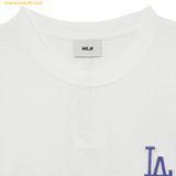  Áo Phông MLB Paisley Clipping Logo Short Sleeve T-Shirt LA (White) 3ATSI0333-07WHS 