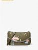 Túi Đeo Vai Michael Kors Carmela Medium Embellished Convertible Crossbody Bag Olive 35F5S1QC6V