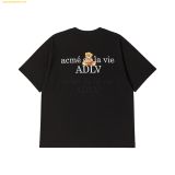  Áo Phông ADLV Beardoll Basic Logo Short Sleeve T-Shirt Đen 