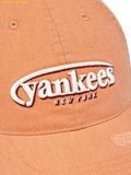  Mũ Lưỡi Trai MLB Vintage Damaged Curve Logo Unstructured Ball Cap New York Yankees 3ACPV106N-50ORN Neon Orange 
