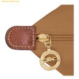  Túi Xách Longchamp Le Pliage Original Size S Handbag Fawn / Chamois - Recycled canvas - Vàng 
