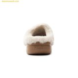  Dép Sục MLB Bouncer Fur Mule New York Yankees 3AMUPSF36-50CAD - Nâu 