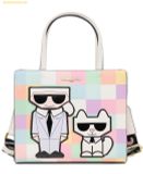 Túi Tote Vuông Karl Lagerfeld Paris Maybelle Satchel - Blush 