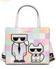  Túi Tote Vuông Karl Lagerfeld Paris Maybelle Satchel - Blush 